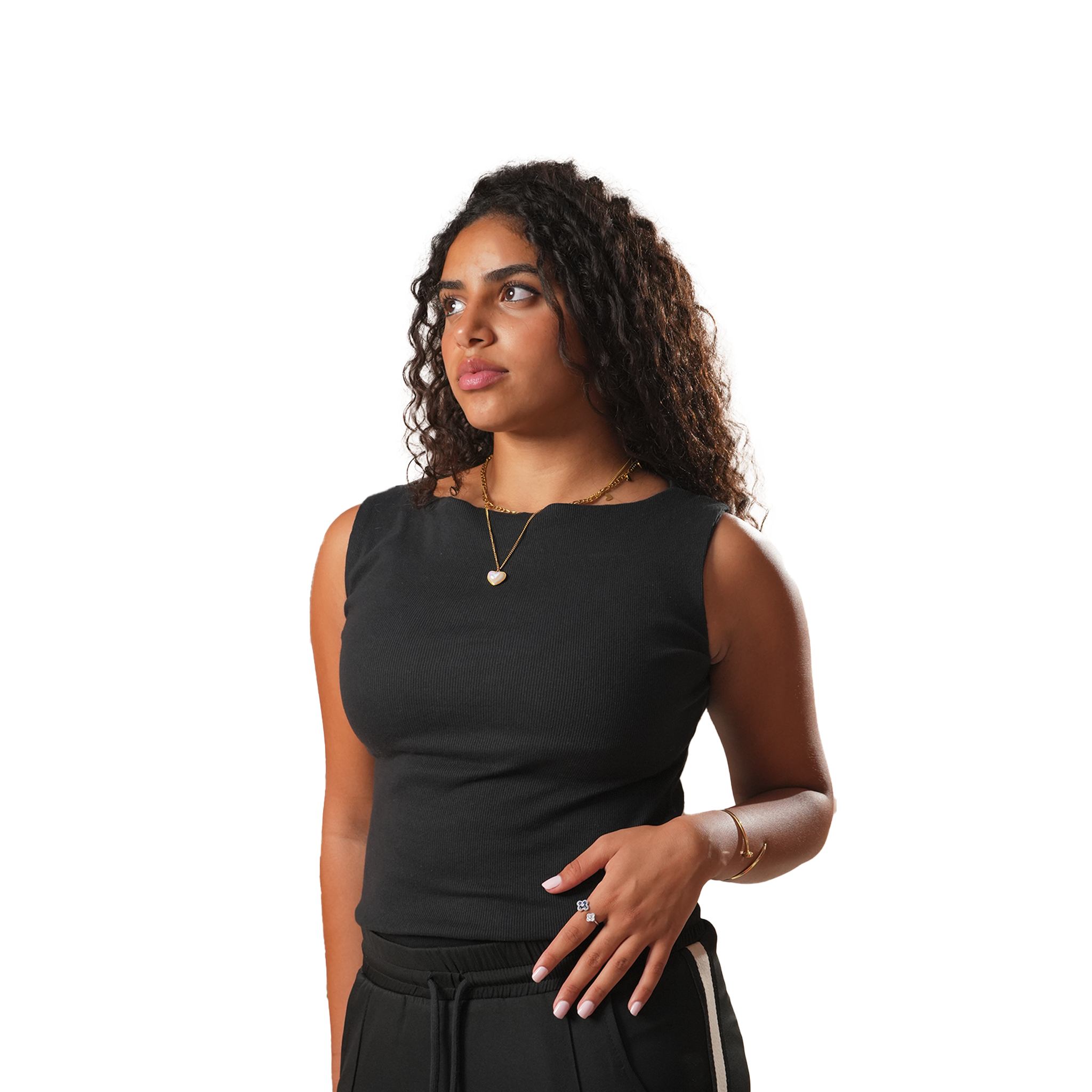 Derby Ribbed Top – Buttery Soft High-Lycra Comfort