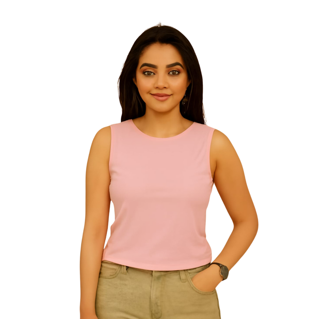 Derby Ribbed Top – Buttery Soft High-Lycra Comfort