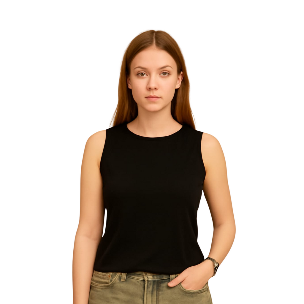 Derby Ribbed Top – Buttery Soft High-Lycra Comfort