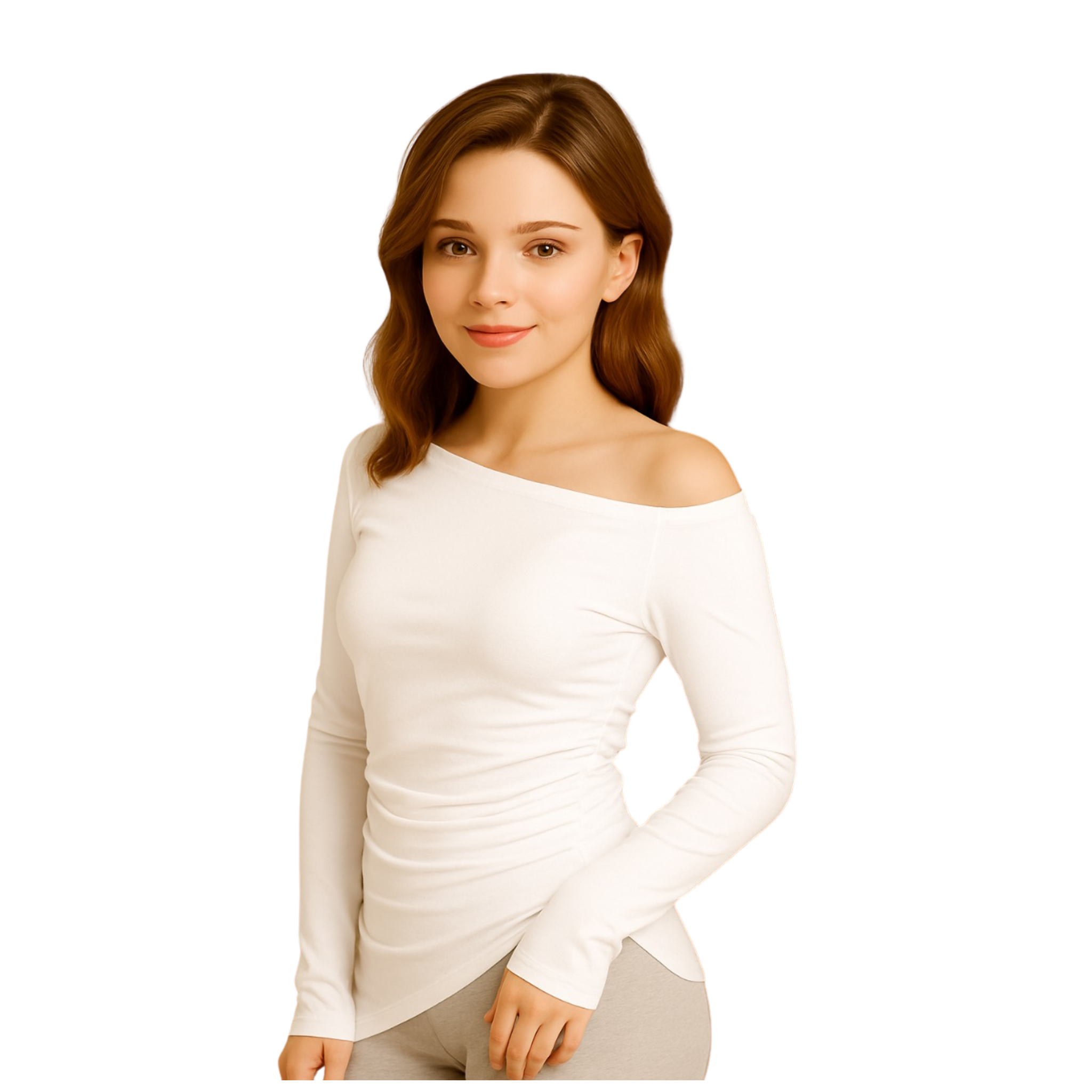 Aura Top – Buttery Soft High-Lycra Elegance