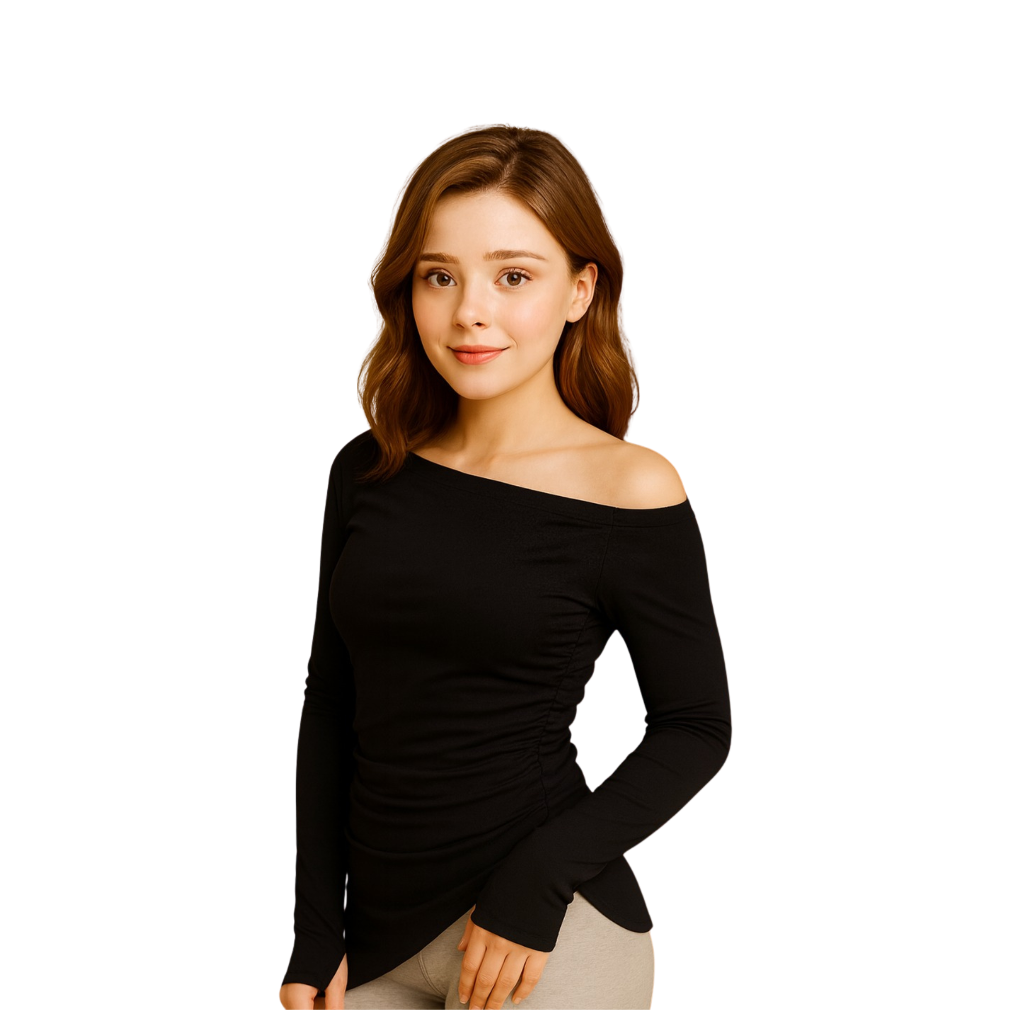 Aura Top – Buttery Soft High-Lycra Elegance