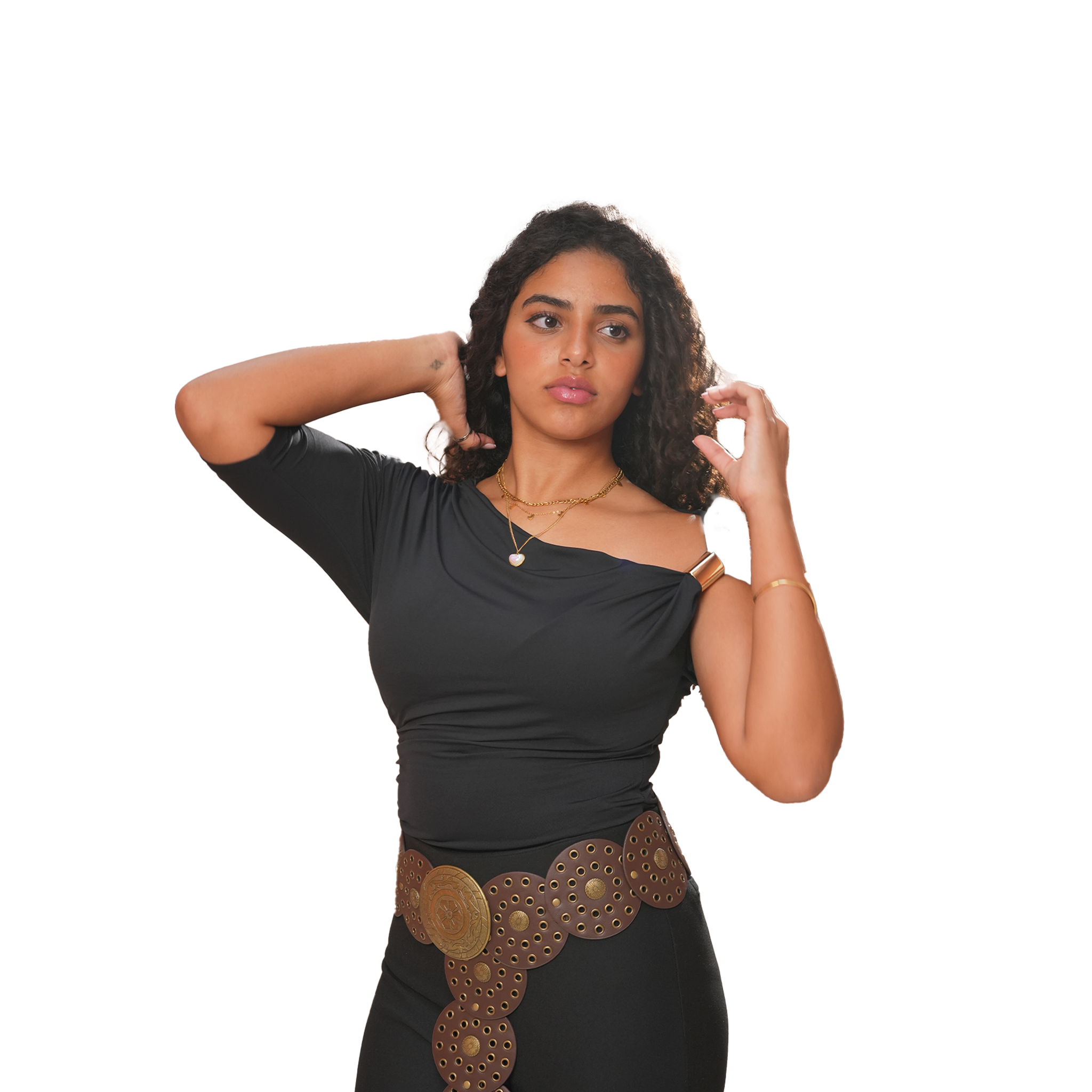 Noir Top – Buttery Soft High-Lycra Elegance